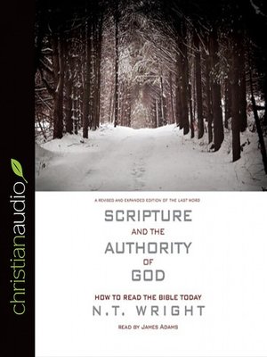 cover image of Scripture and the Authority of God